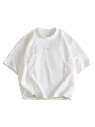 VIPWOLF Men's Number Graphic Oversized Baggy Jersey Shirts