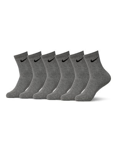 Nike Unisex Everyday Cushioned Training Ankle Socks 6-Pack