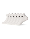 Nike Unisex Everyday Cushioned Training Ankle Socks 6-Pack