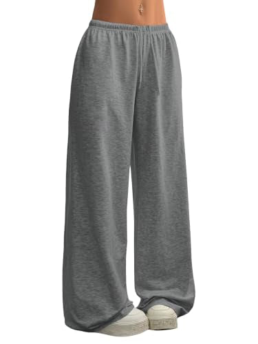 SOLY HUX Women's Baggy Wide Leg Lounge Sweatpants