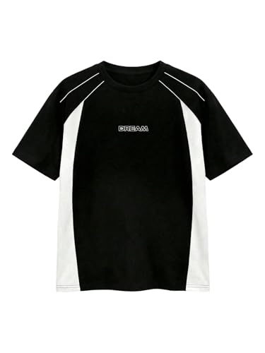 VIPWOLF Men's Number Graphic Oversized Baggy Jersey Shirts