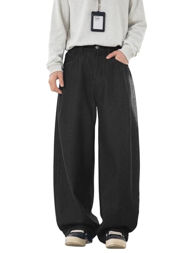 CAONAT Men's Baggy Hip Hop Denim Pants
