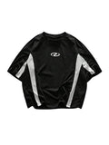 VIPWOLF Men's Number Graphic Oversized Baggy Jersey Shirts