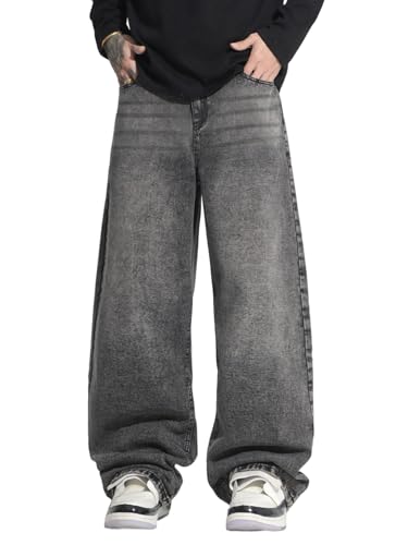 DFGIGT Men's Baggy Hip Hop Denim Pants