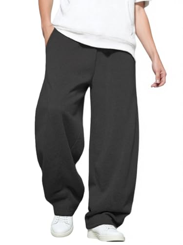 LuminBlaze Men's Baggy Wide Leg Lounge Sweatpants