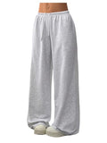 SOLY HUX Women's Baggy Wide Leg Lounge Sweatpants