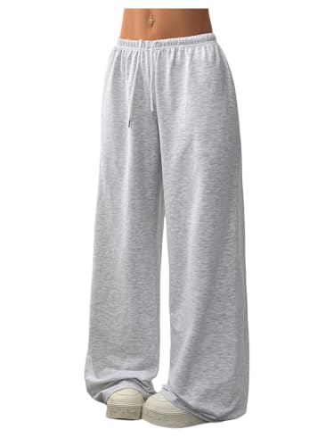 SOLY HUX Women's Baggy Wide Leg Lounge Sweatpants