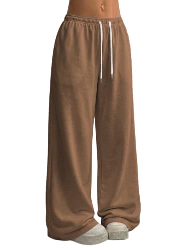 SOLY HUX Women's Baggy Wide Leg Lounge Sweatpants