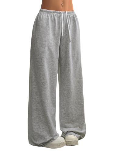 SOLY HUX Women's Baggy Wide Leg Lounge Sweatpants