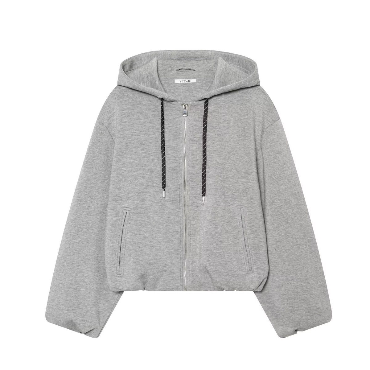 Casual versatile hooded pilot jacket hoodie