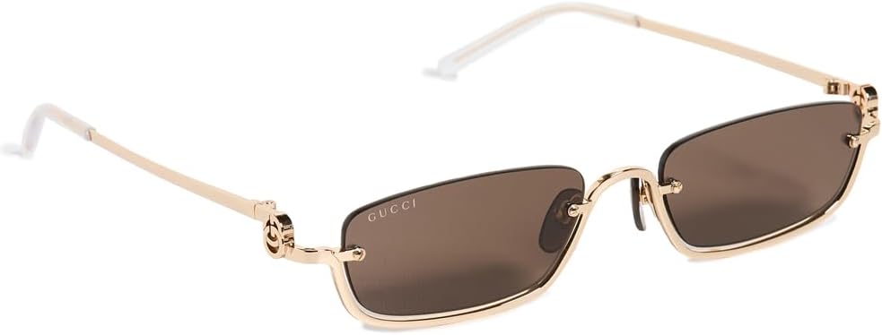 Gucci Unisex GG Upside Down Super Narrow Sunglasses GG1278S