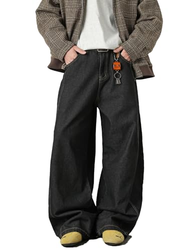 CAONAT Men's Baggy Hip Hop Denim Pants