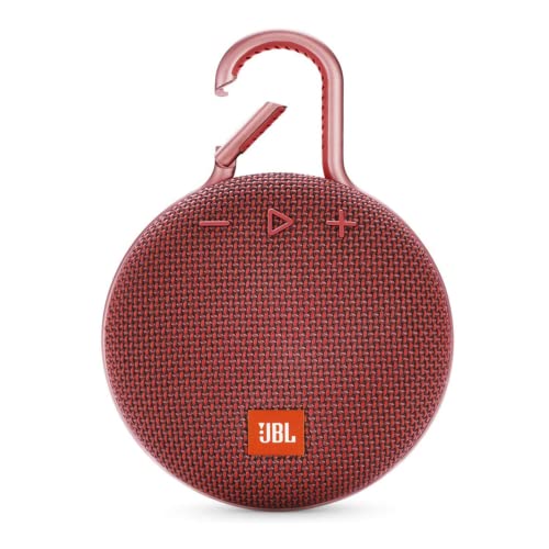 JBL Clip 3 Portable Waterproof Bluetooth Speaker JBLCLIP3REDAM