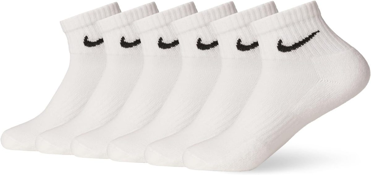 Nike Unisex Everyday Cushioned Training Ankle Socks 6-Pack