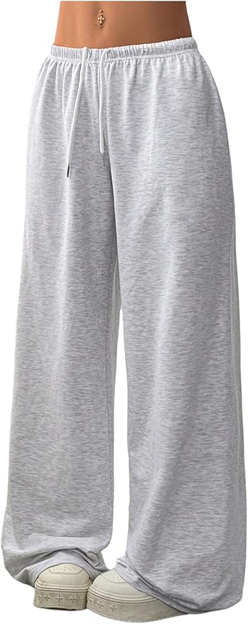 SOLY HUX Women's Baggy Wide Leg Lounge Sweatpants