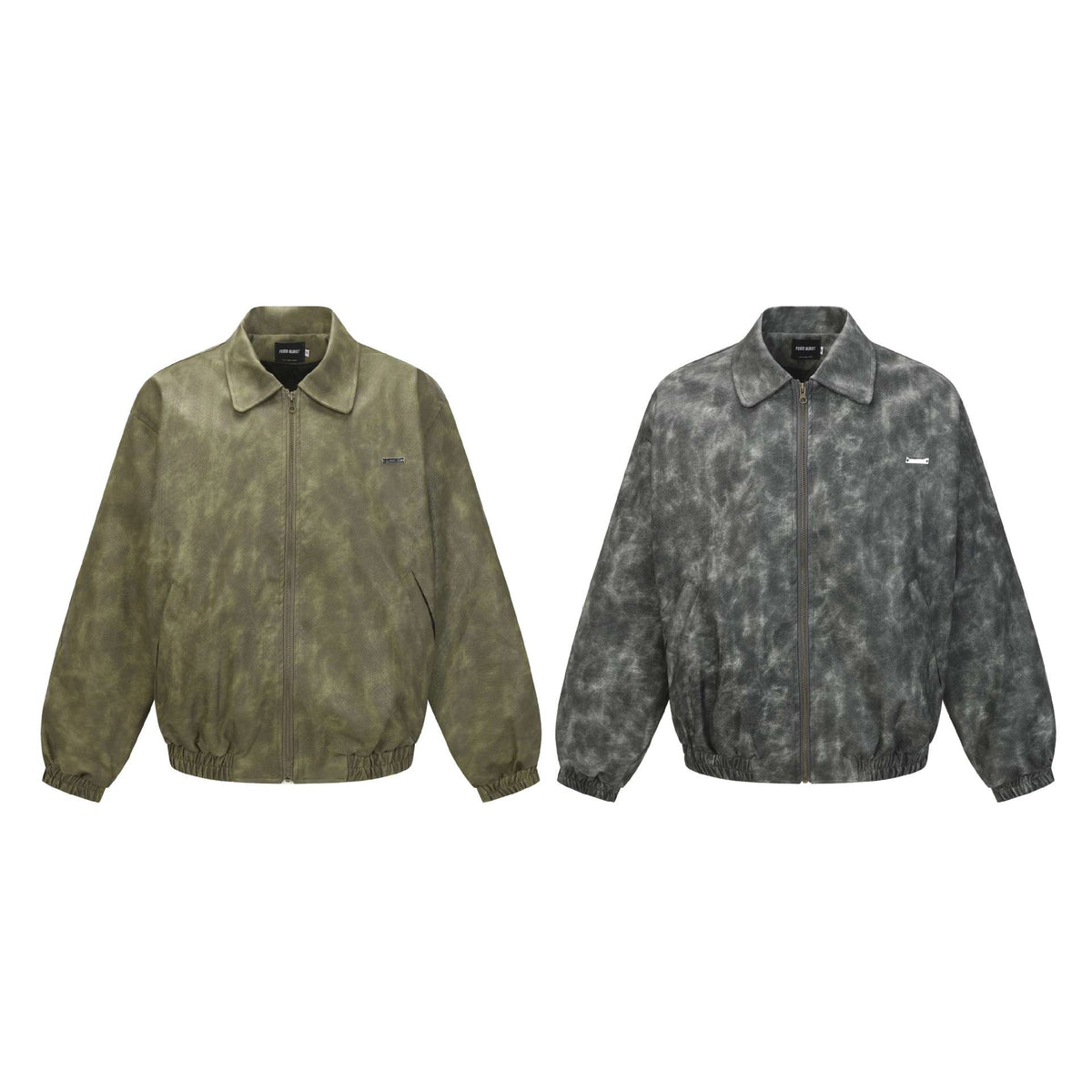 Python Pattern PU Leather Jacket for Men and Women, Casual Loose Fit