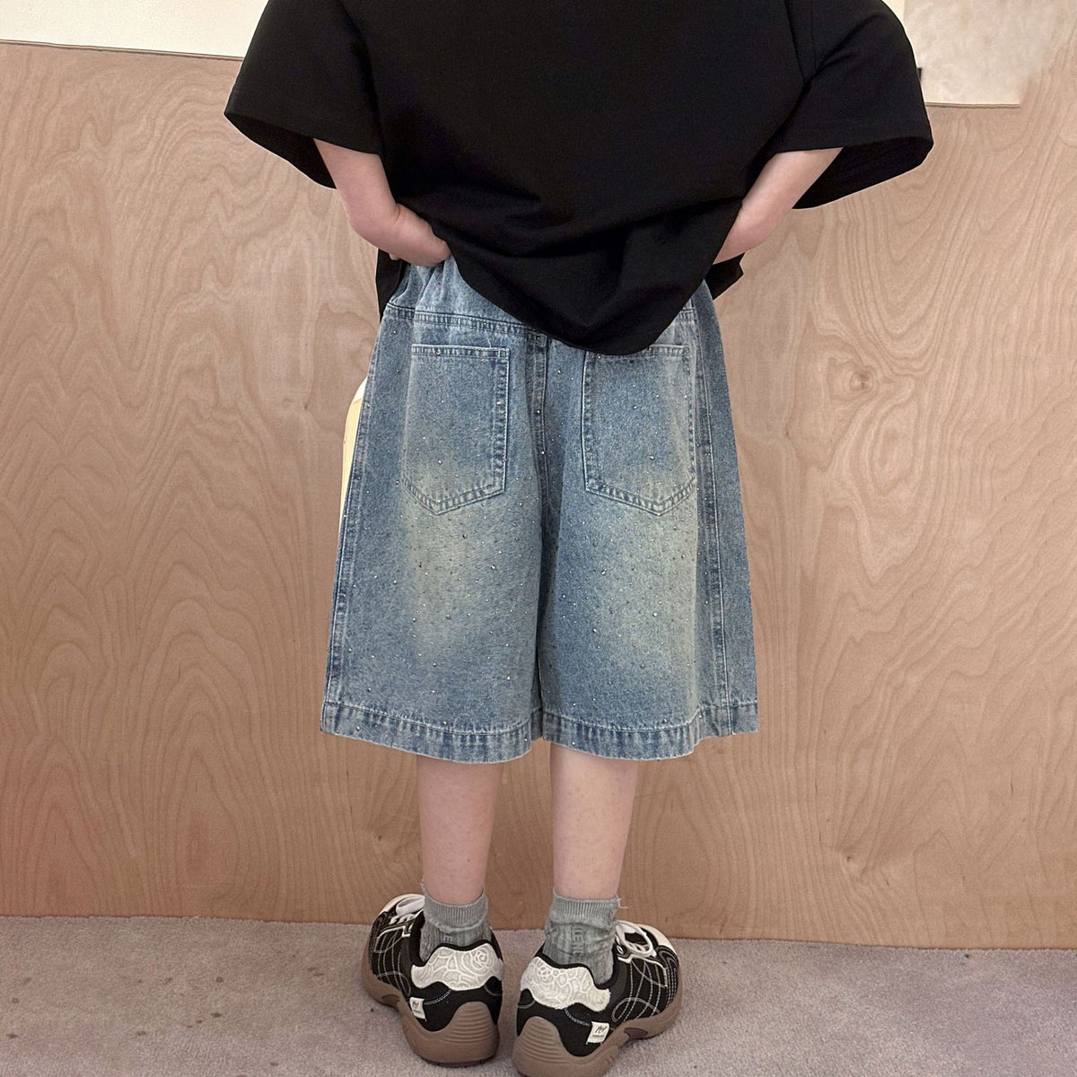Boys' shorts summer denim shorts