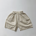 Children's striped shorts