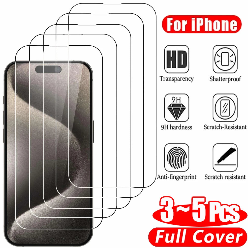 Clear Glass Film For iPhone