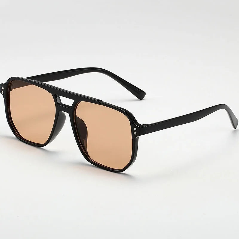 Vintage Men Women Big Sunglasses