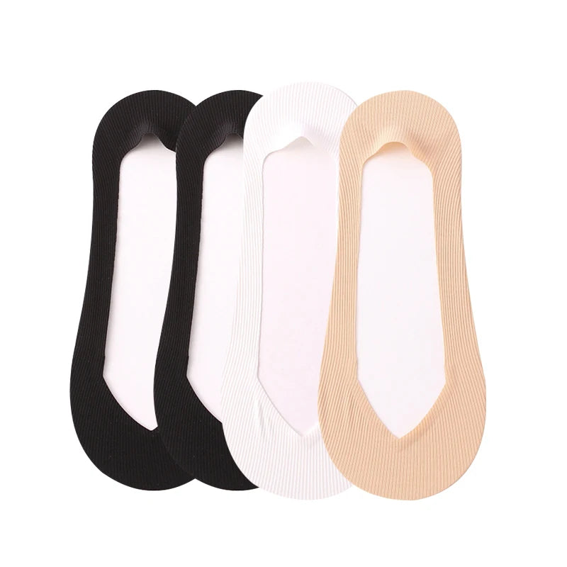 4 Pairs Women Summer Thin Sock