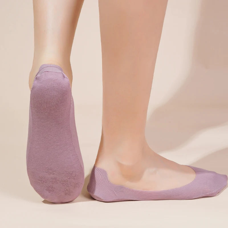 4 Pairs Women Summer Thin Sock