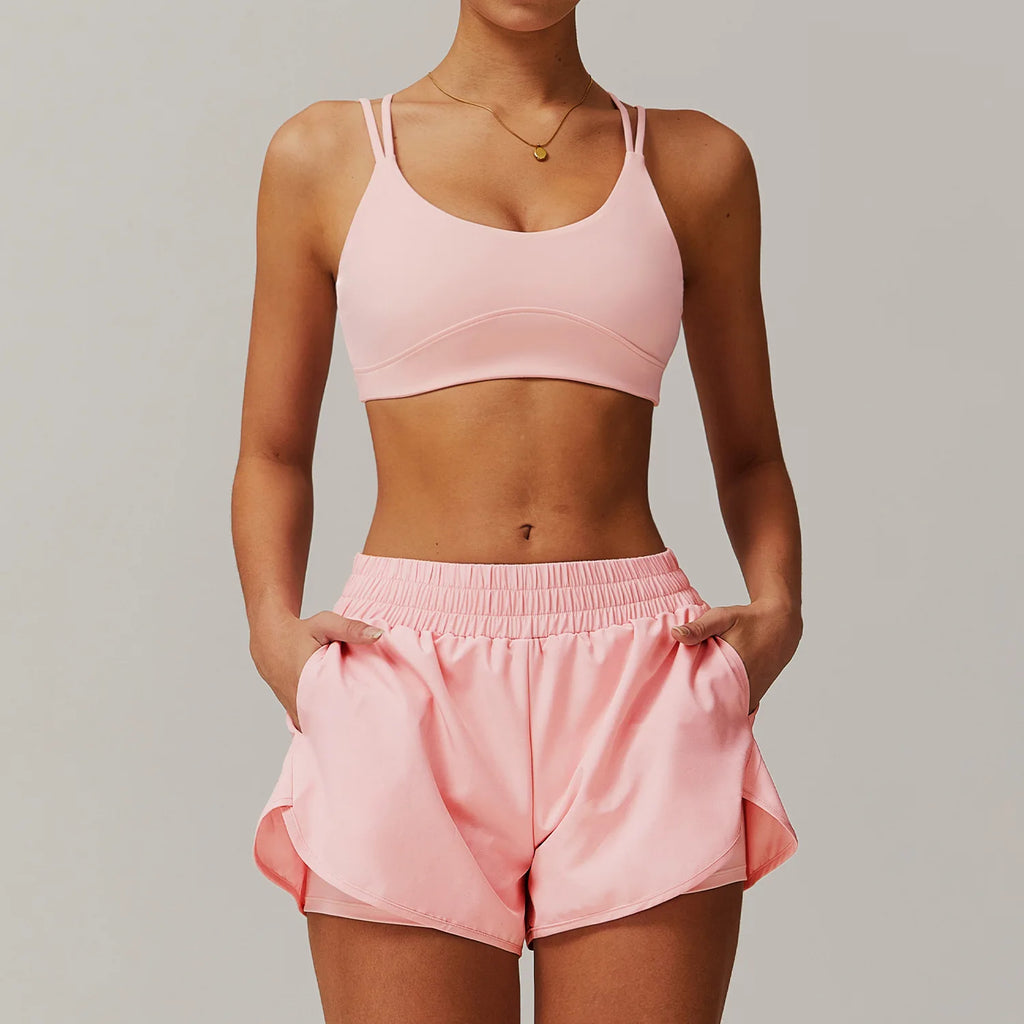 2PCS Women Yoga Suit