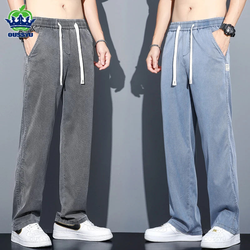 Summer Thin Soft Lyocell Fabric Jeans