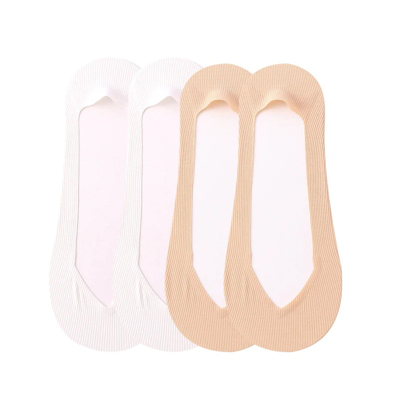 4 Pairs Women Summer Thin Sock