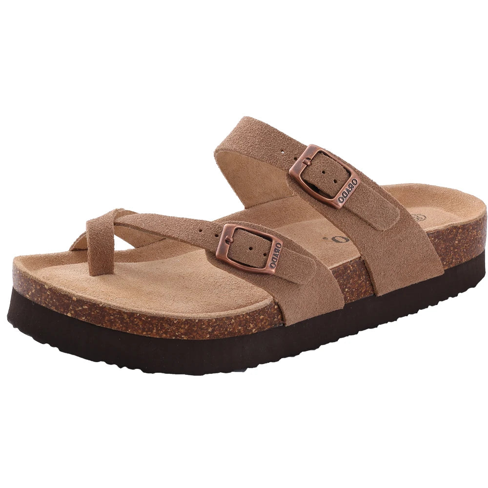 Comwarm Fashion Women's Suede Mules Slippers