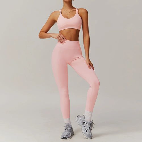 2PCS Women Yoga Suit