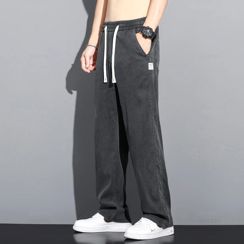 Summer Thin Soft Lyocell Fabric Jeans