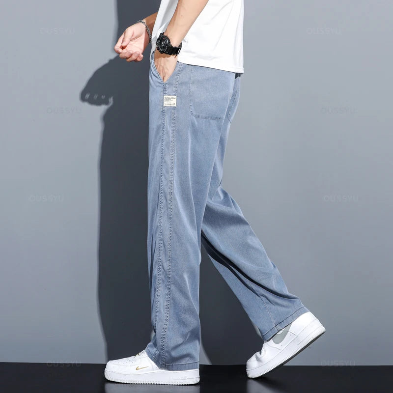 Summer Thin Soft Lyocell Fabric Jeans