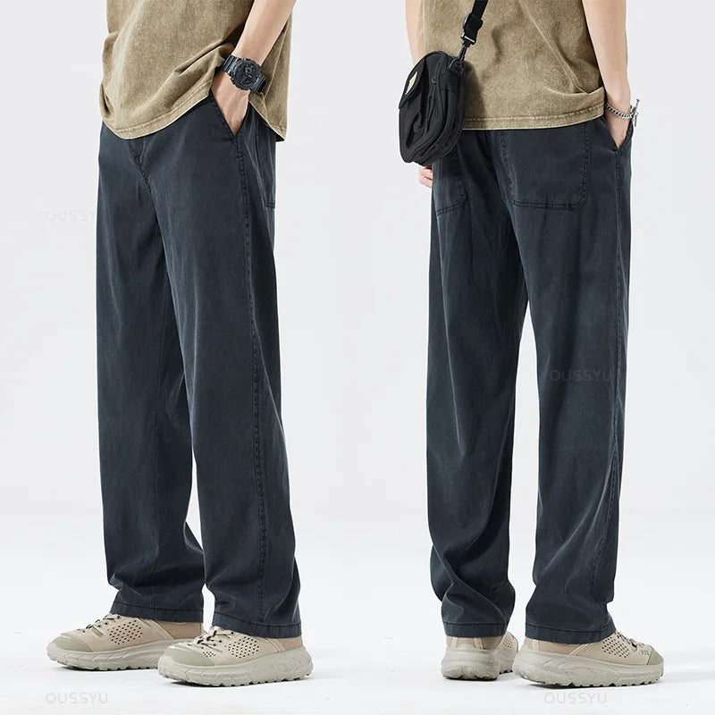 Summer Thin Soft Lyocell Fabric Jeans