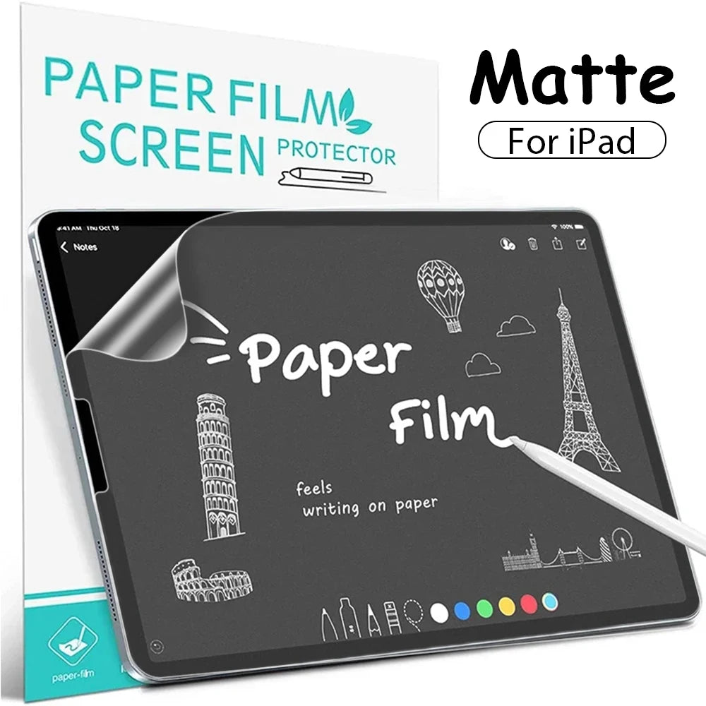 Like Paper Film Screen Protector For Ipad