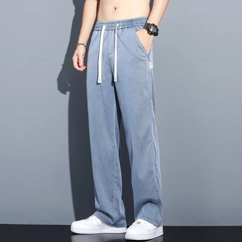 Summer Thin Soft Lyocell Fabric Jeans