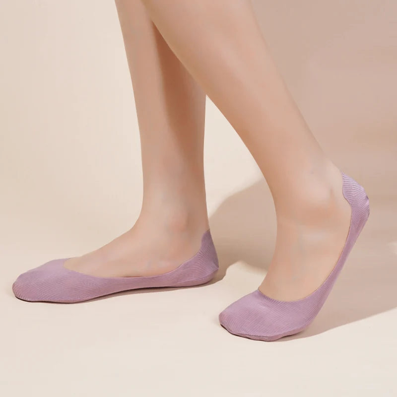 4 Pairs Women Summer Thin Sock